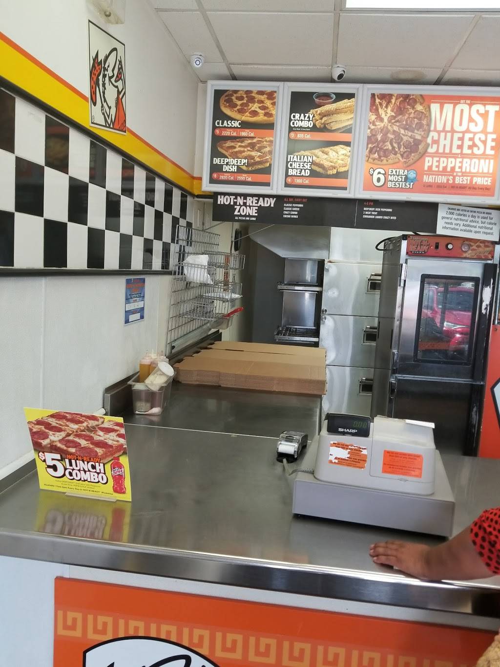 Little Caesars Pizza | meal takeaway | 277 S State Rd 7, Margate, FL 33068, USA | 9549757595 OR +1 954-975-7595