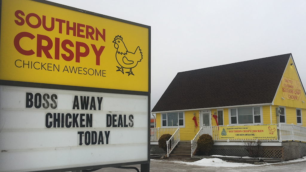 Southern Crispy Chicken | restaurant | 514 Main St N, Mount Forest, ON N0G 2L1, Canada | 5195096000 OR +1 519-509-6000