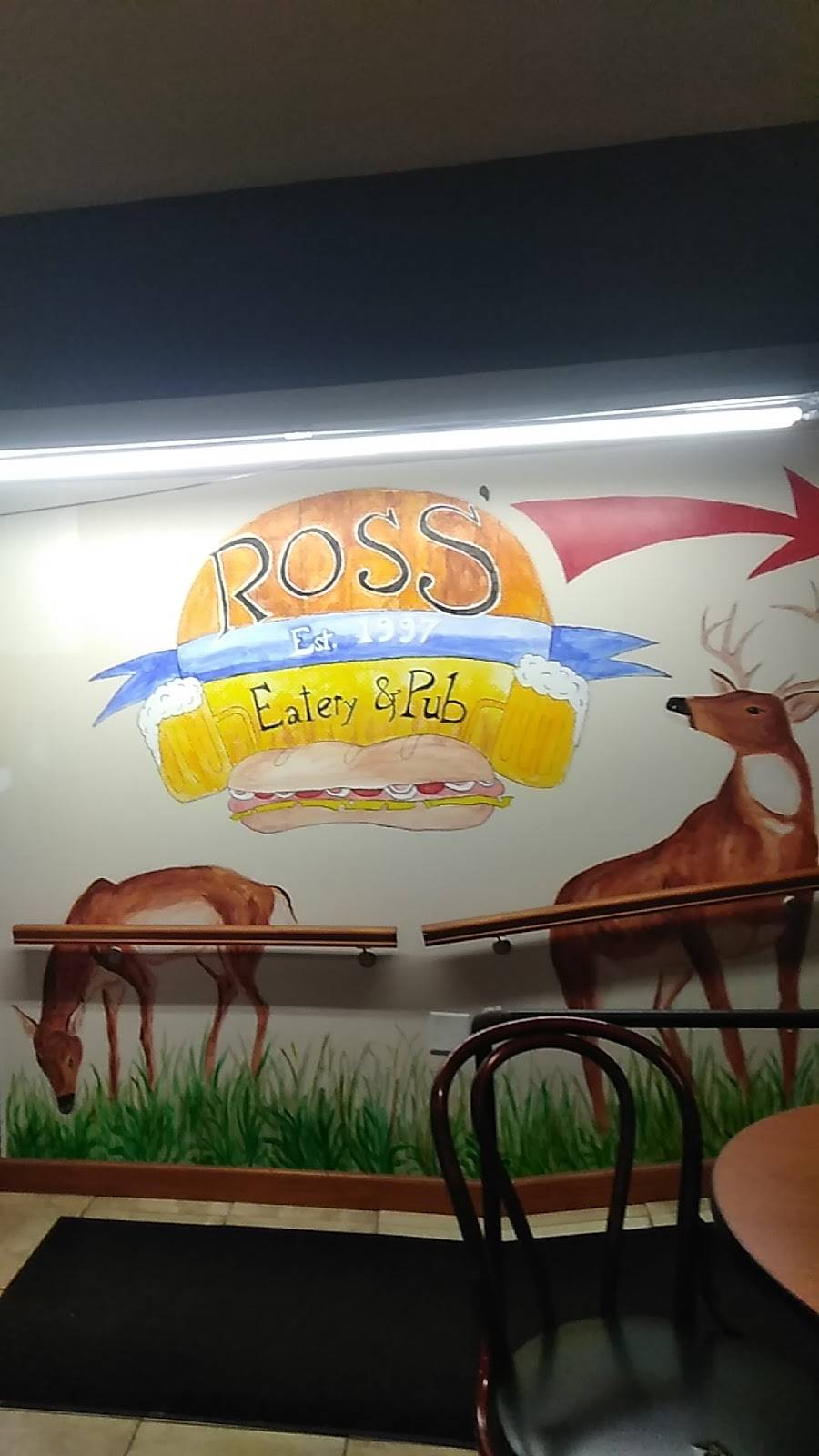 Ross Eatery and Pub | restaurant | 8421 Tod Ave SW, Warren, OH 44481, USA | 3308242378 OR +1 330-824-2378