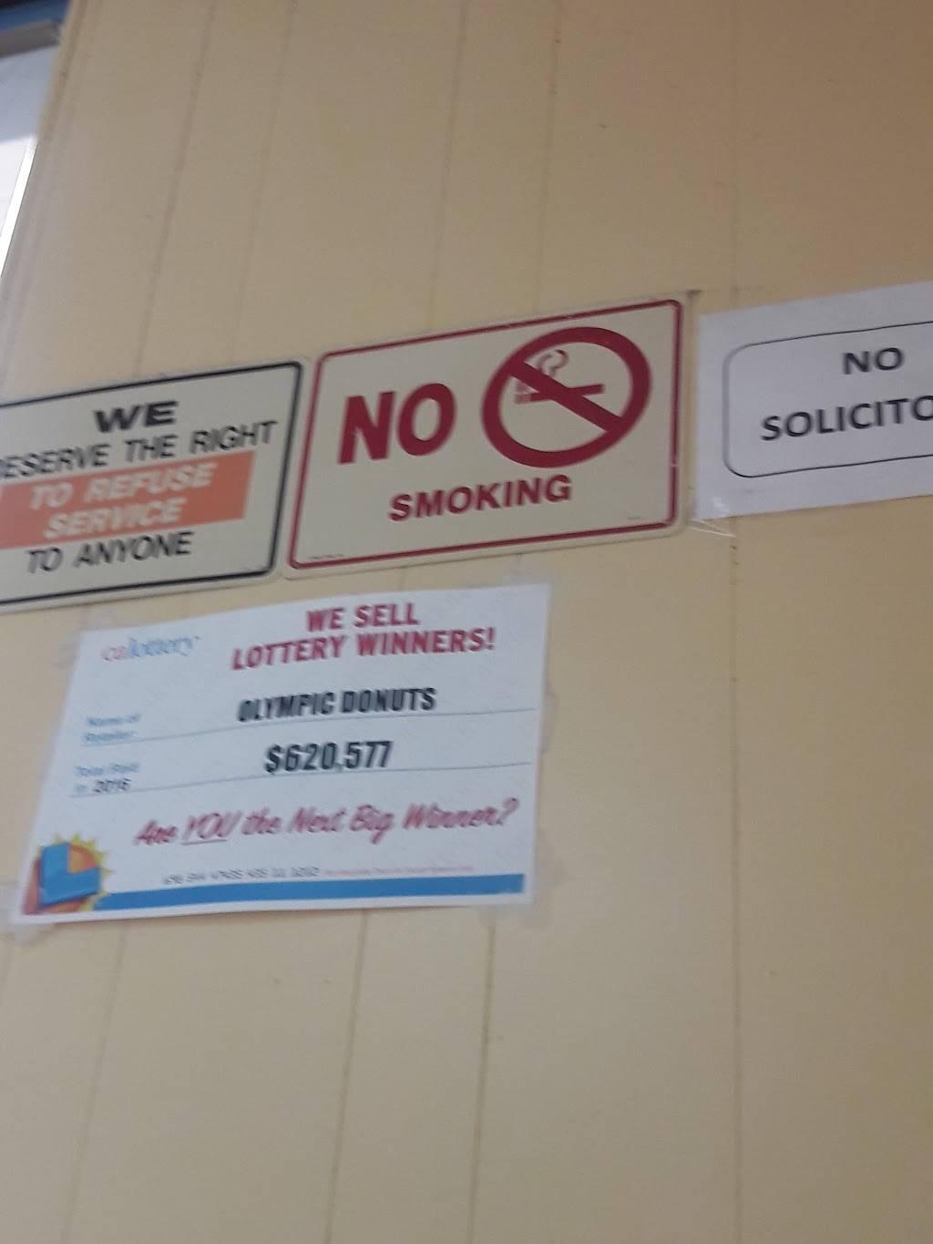 Olympic Donuts | restaurant | 3757 E 1st St, Los Angeles, CA 90063, USA | 3232642727 OR +1 323-264-2727