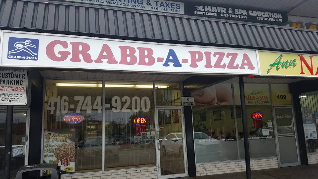 GRABB-A-PIZZA | restaurant | 2428 Islington Ave #108, Etobicoke, ON M9W 3X7, Canada | 4167449200 OR +1 416-744-9200