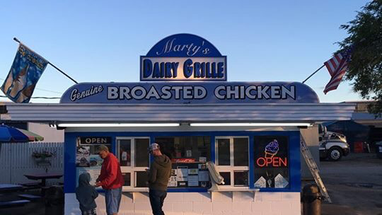 Marty’s Dairy Grille | restaurant | 509 Water St, East Jordan, MI 49727, USA | 2315367693 OR +1 231-536-7693
