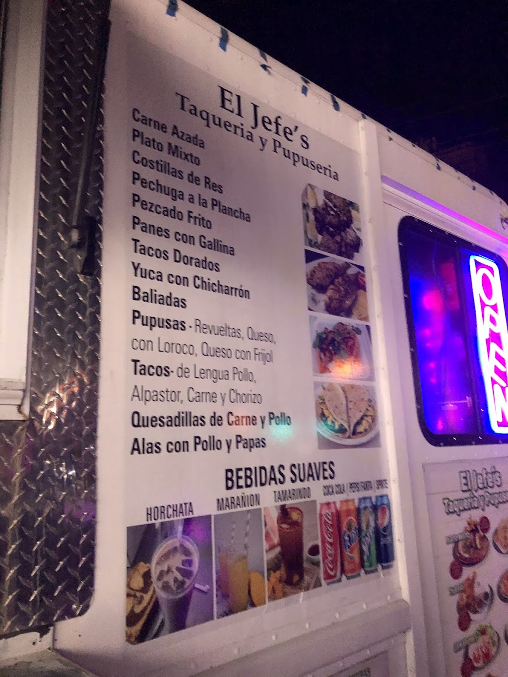 El Jefes Taqueria y Pupuseria Truck | restaurant | 8875 Piney Branch Rd, Silver Spring, MD 20901, USA | 2408985290 OR +1 240-898-5290