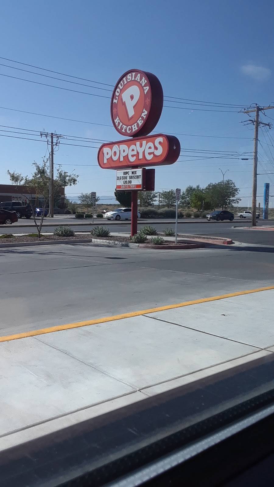 Popeyes Louisiana Kitchen | restaurant | 12302 Montana Ave #501, El Paso, TX 79938, USA | 9158567245 OR +1 915-856-7245