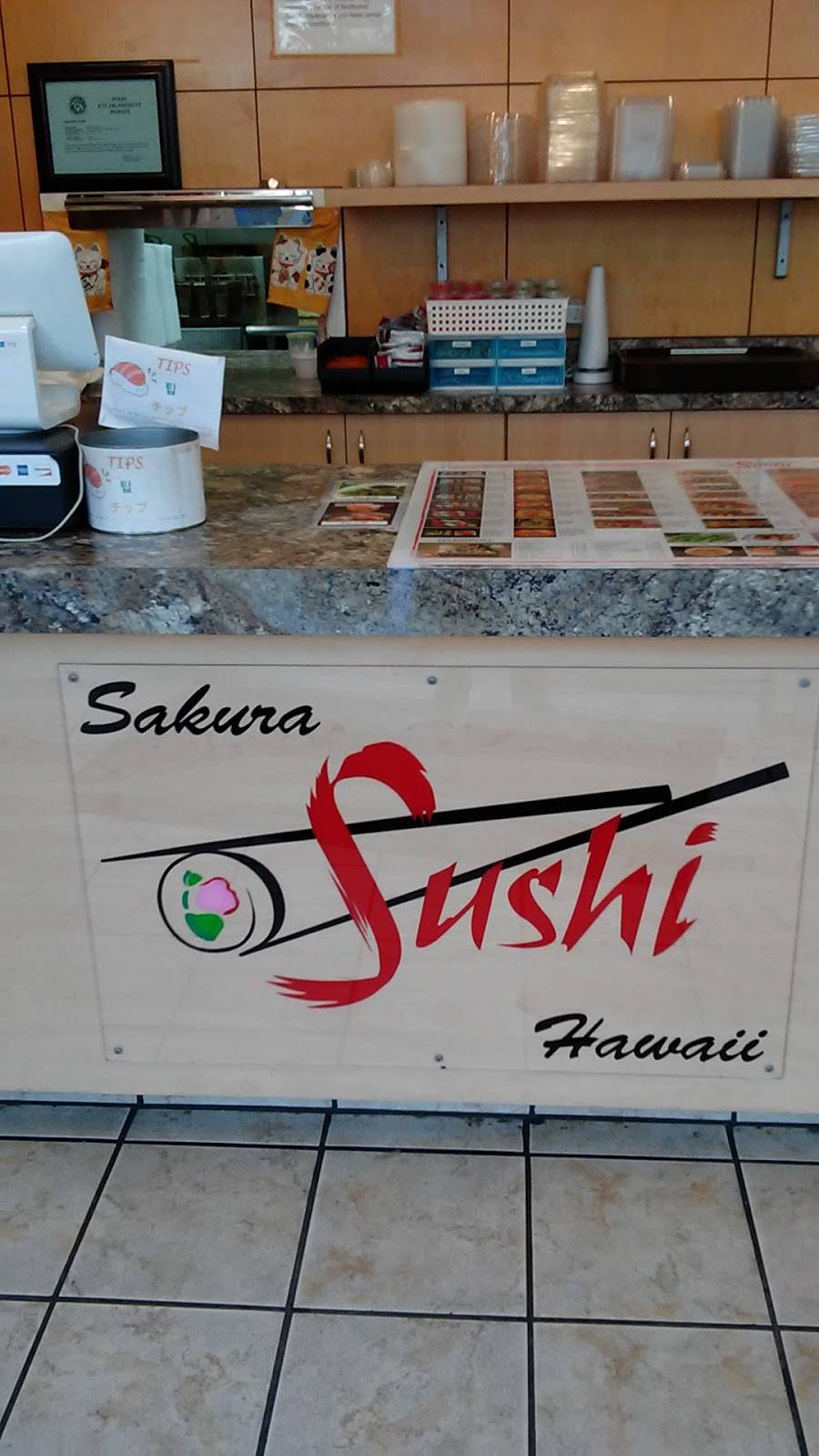 Sakura Sushi | restaurant | 94-790 Lumiaina St, Waipahu, HI 96797, USA | 8086809323 OR +1 808-680-9323