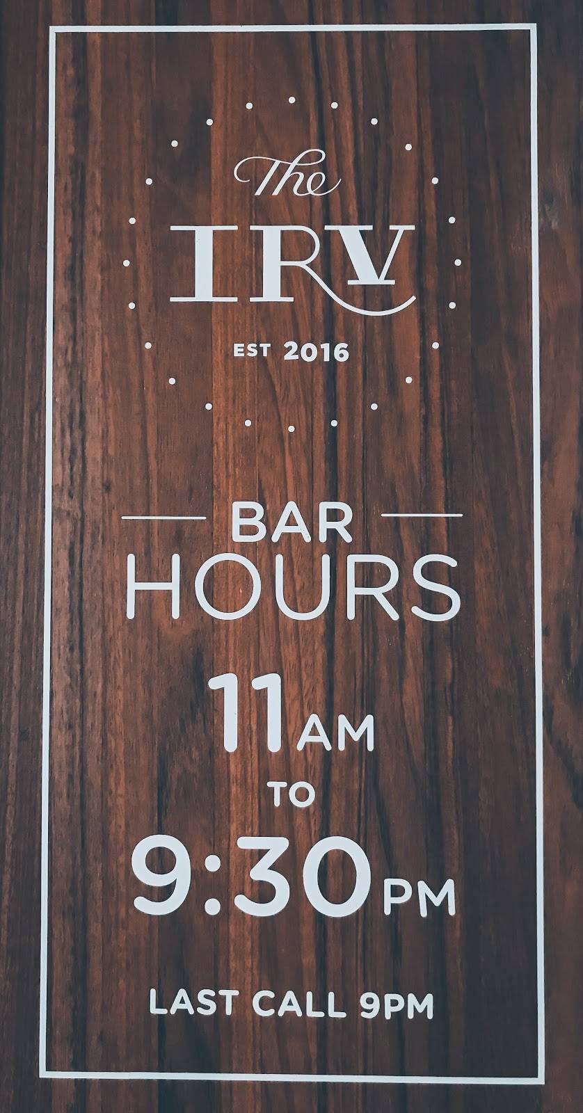 The IRV | restaurant | 8525 Irvine Center Dr, Irvine, CA 92618, USA | 9497778500 OR +1 949-777-8500