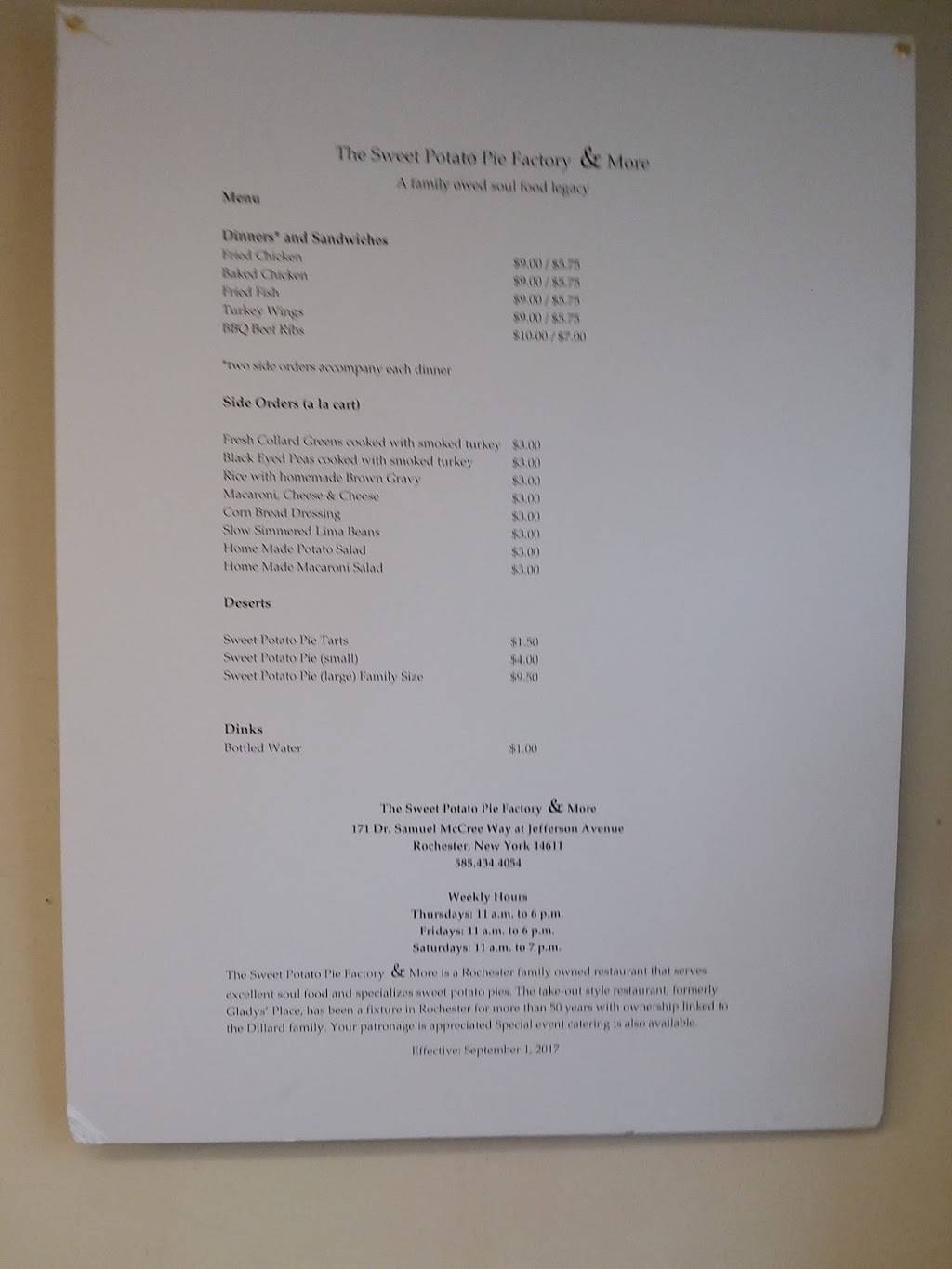 Gladys Place | restaurant | 171 Dr Samuel McCree Way, Rochester, NY 14611, USA | 5854344054 OR +1 585-434-4054