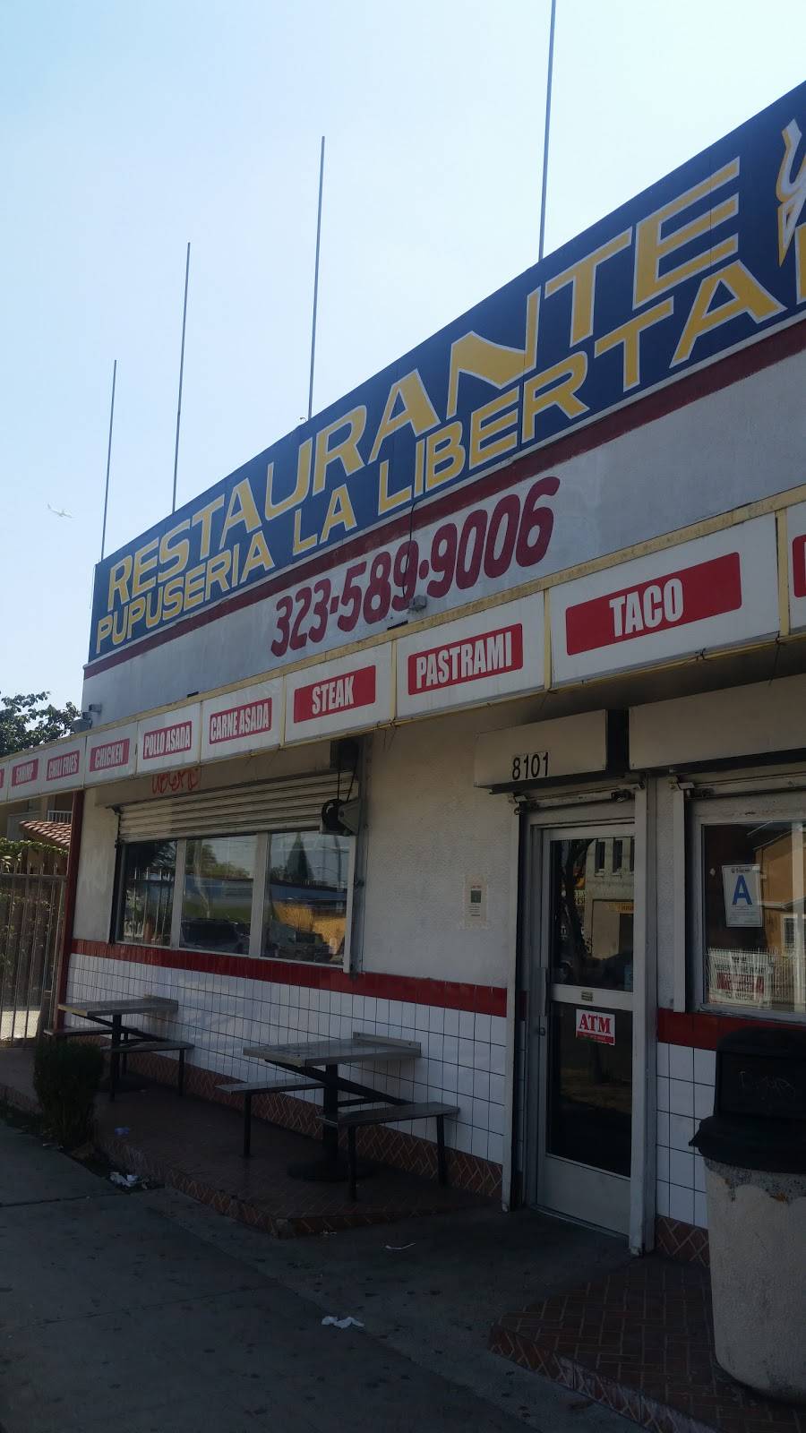 Pupuseria La Libertad | restaurant | 8101 S Central Ave, Los Angeles, CA 90001, USA | 3235899006 OR +1 323-589-9006