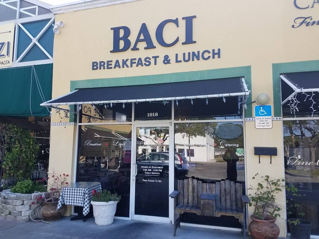 Baci Trattoria Inc | restaurant | 1918 14th Ave, Vero Beach, FL 32960, USA | 7727944747 OR +1 772-794-4747