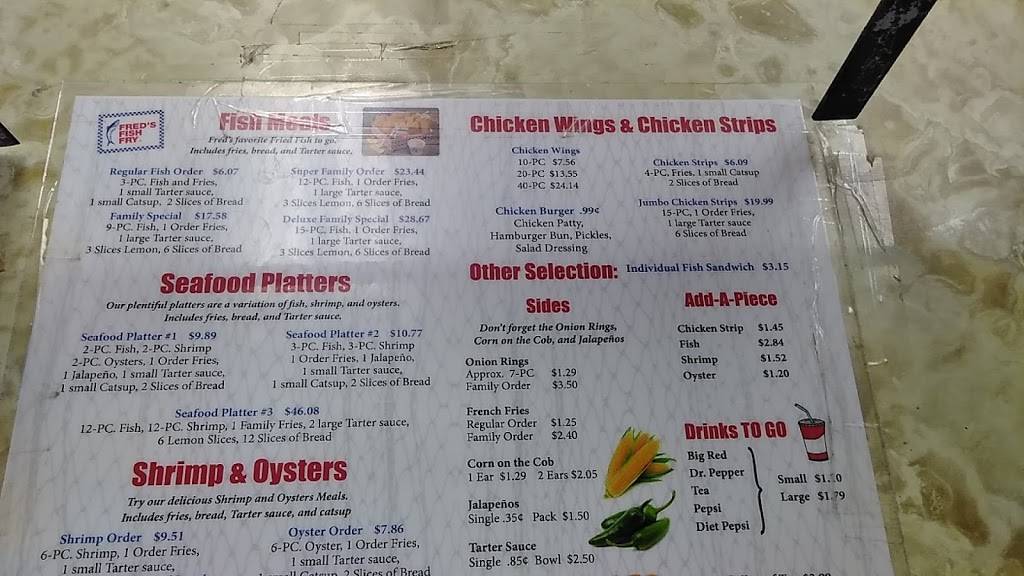 Freds Fish Fry | restaurant | 3303 Pleasanton Rd, San Antonio, TX 78221, USA | 2109274914 OR +1 210-927-4914