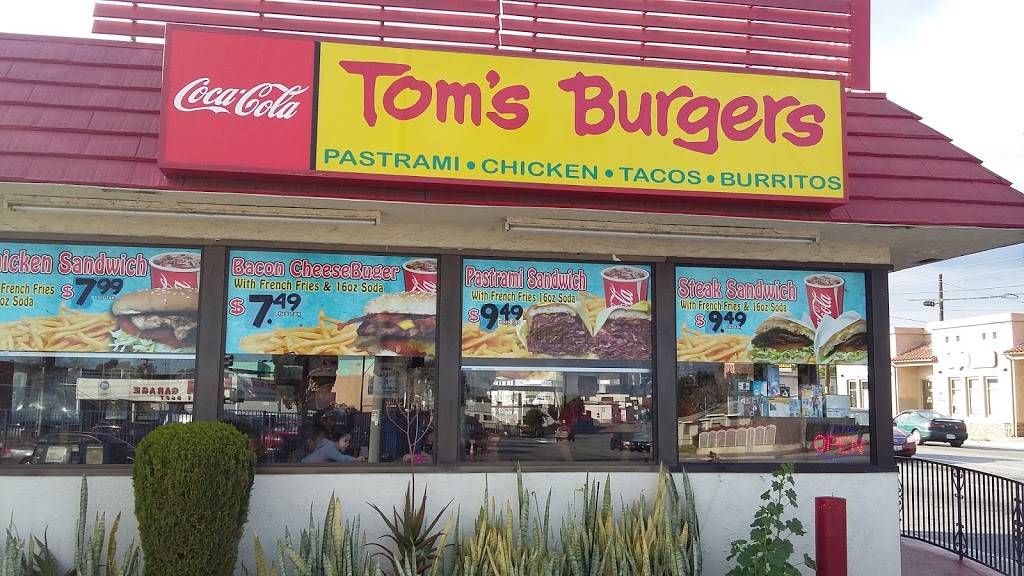 Toms Burgers | meal takeaway | 1501 W Olympic Blvd, Montebello, CA 90640, USA | 3237221051 OR +1 323-722-1051