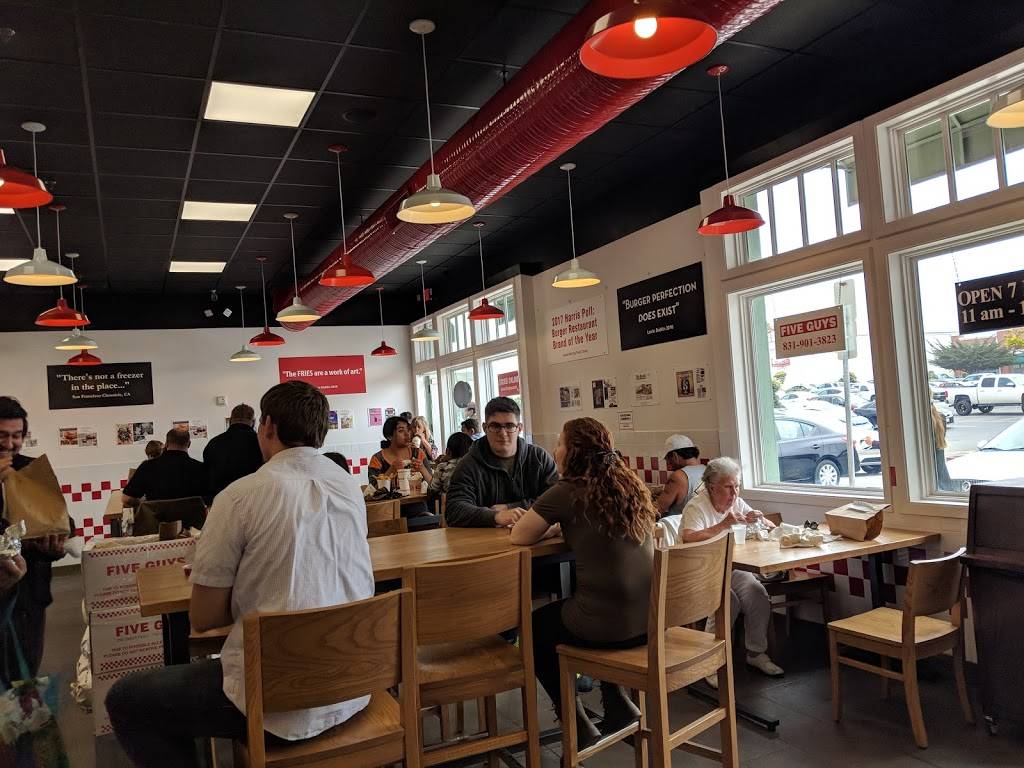 Five Guys | meal takeaway | 915-A Playa Ave, Sand City, CA 93955, USA | 8319013823 OR +1 831-901-3823