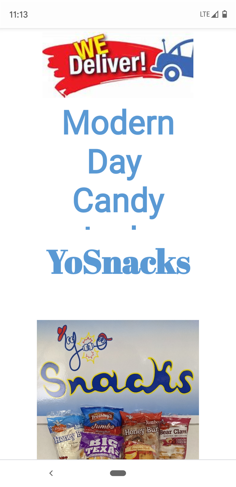 YoSnacks | meal takeaway | 5425 Skyview Dr SW, Atlanta, GA 30331, USA | 7089676225 OR +1 708-967-6225