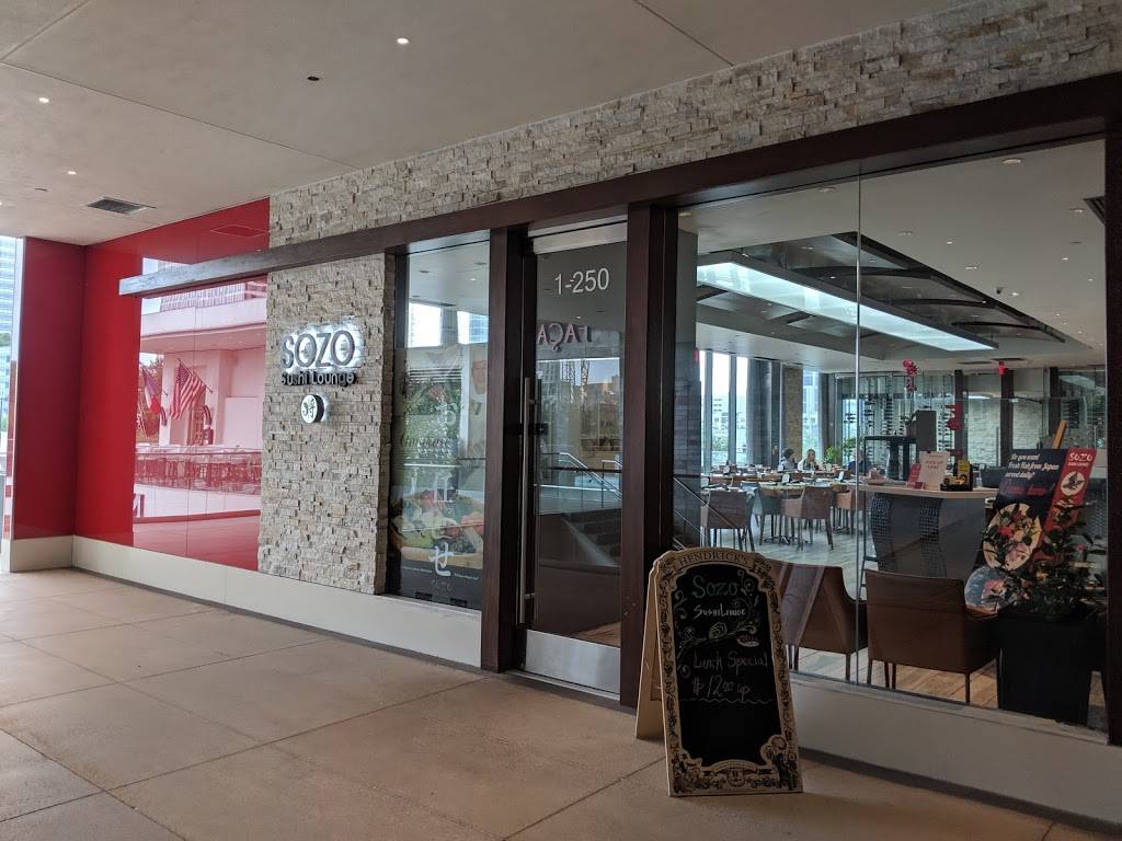 Sozo Sushi Lounge | restaurant | 1700 Post Oak Blvd #250, Houston, TX 77056, USA | 8326590613 OR +1 832-659-0613