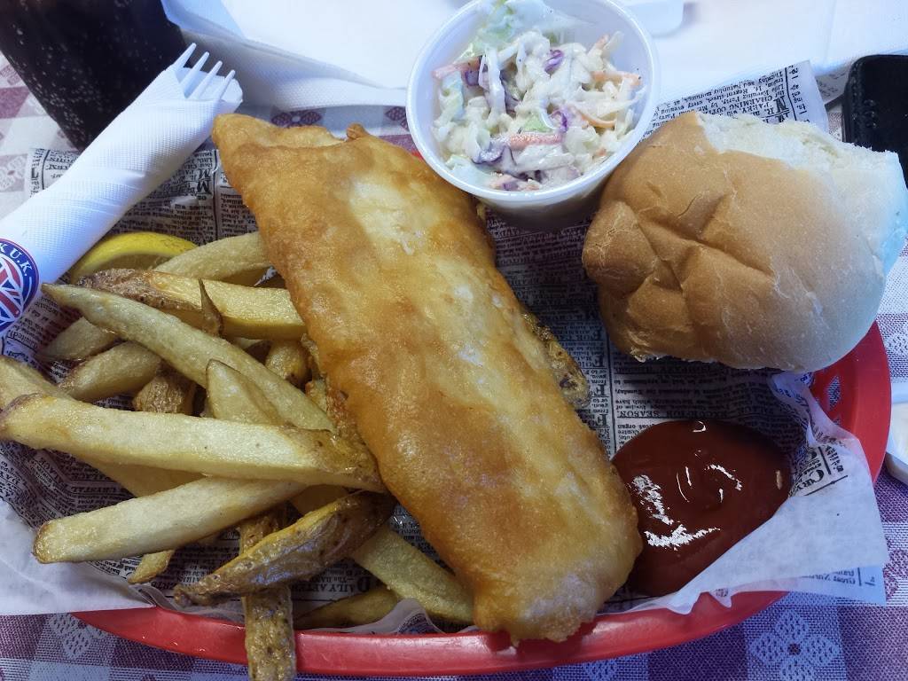 OK UK Fish-n-Chips | restaurant | 13971 N Cleveland Ave, North Fort Myers, FL 33903, USA | 2395992328 OR +1 239-599-2328