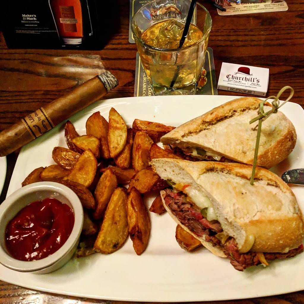 Churchills Bistro Cigar Bar, Birmingham | restaurant | 116 S Old Woodward Ave, Birmingham, MI 48009, USA | 2486474555 OR +1 248-647-4555