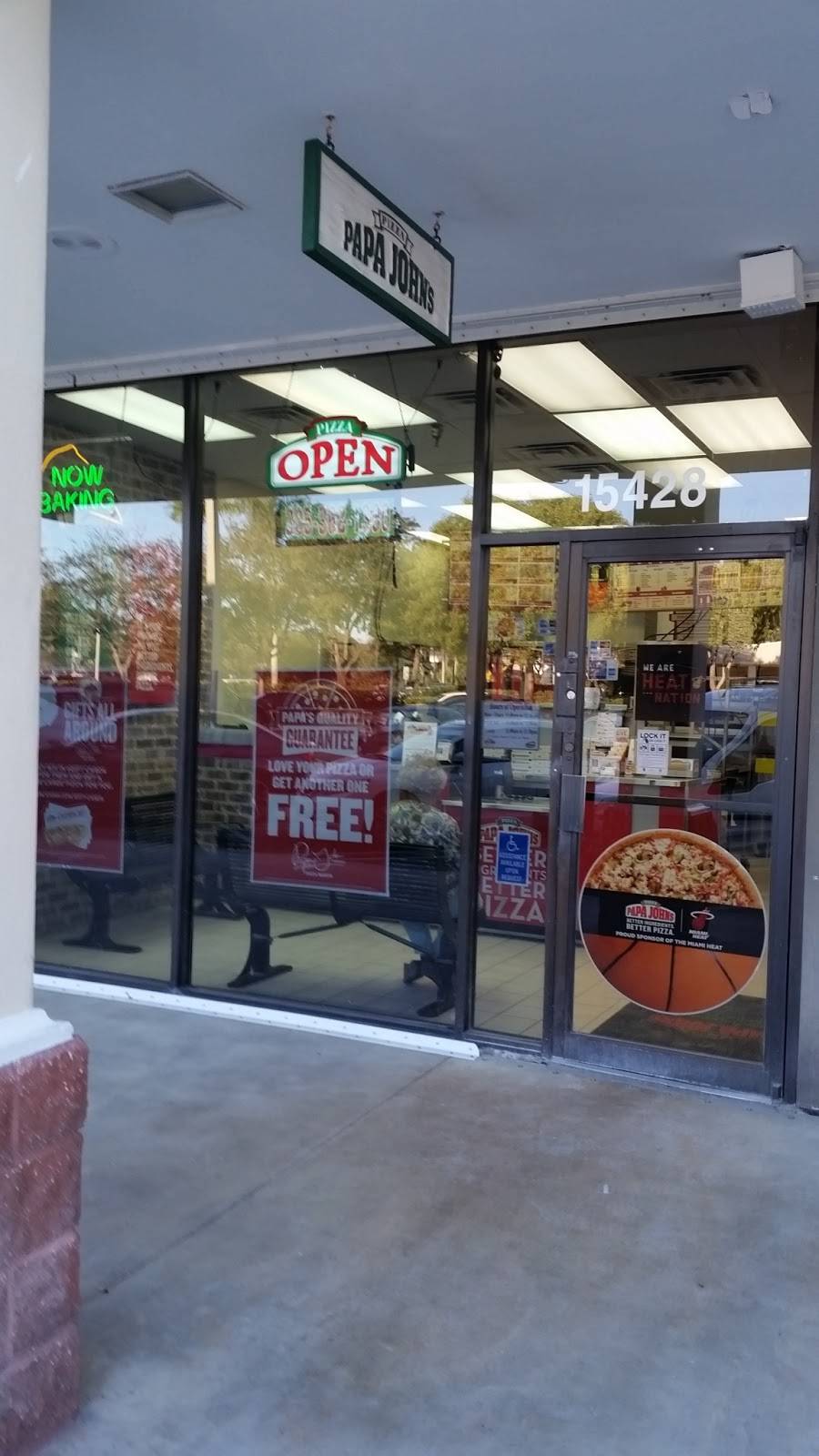 Papa Johns Pizza | restaurant | 15428 NW 77th Ct, Miami Lakes, FL 33016, USA | 3053621300 OR +1 305-362-1300