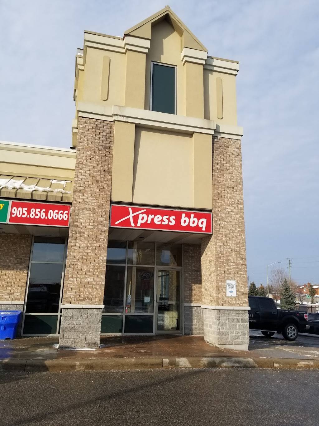 Xpress BBQ | restaurant | 40 Innovation Dr, Woodbridge, ON L4H 0T2, Canada | 9058560666 OR +1 905-856-0666