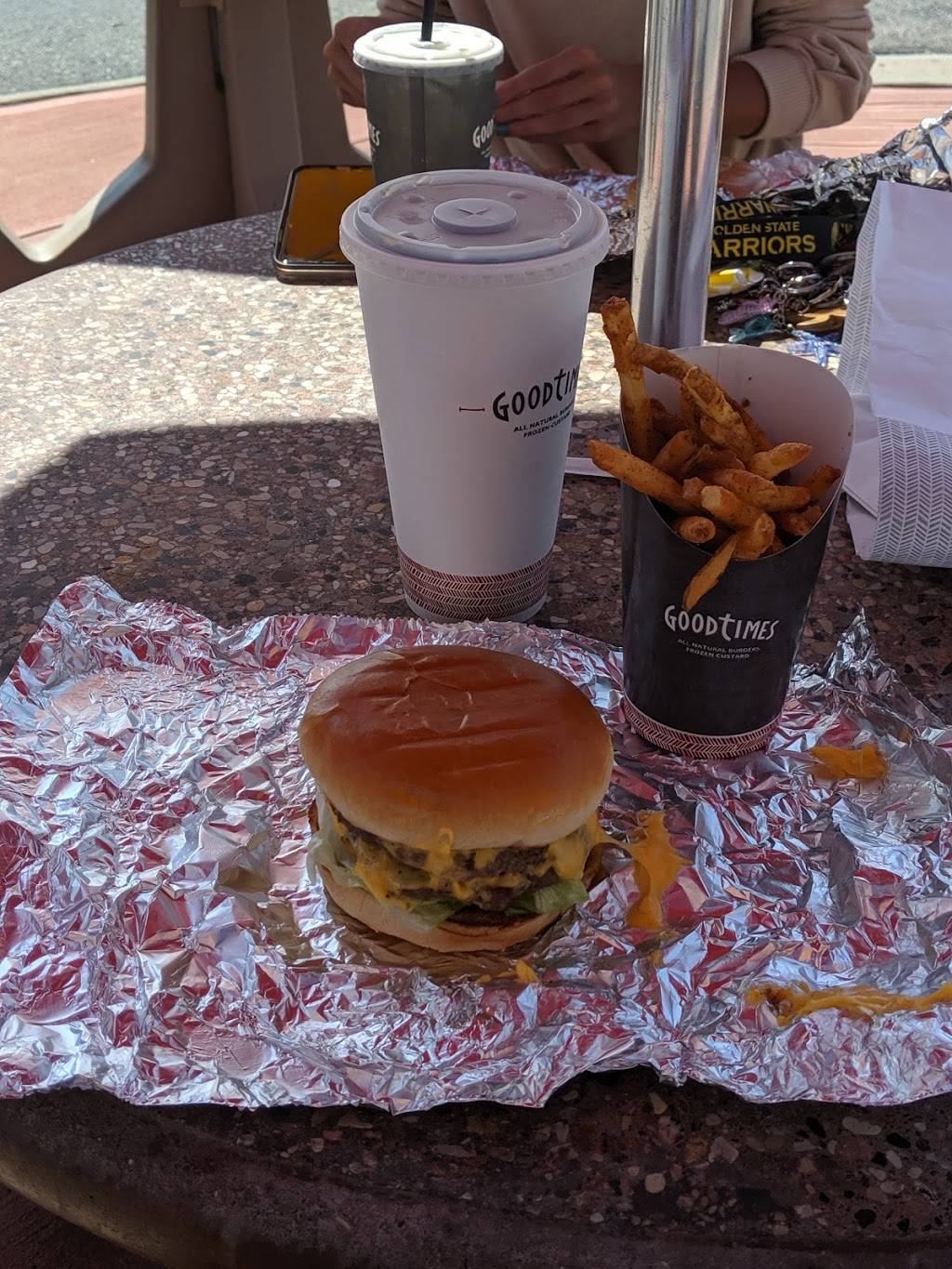 Good Times Burgers & Frozen Custard | restaurant | 4003 E 120th Ave, Thornton, CO 80233, USA | 3032520013 OR +1 303-252-0013