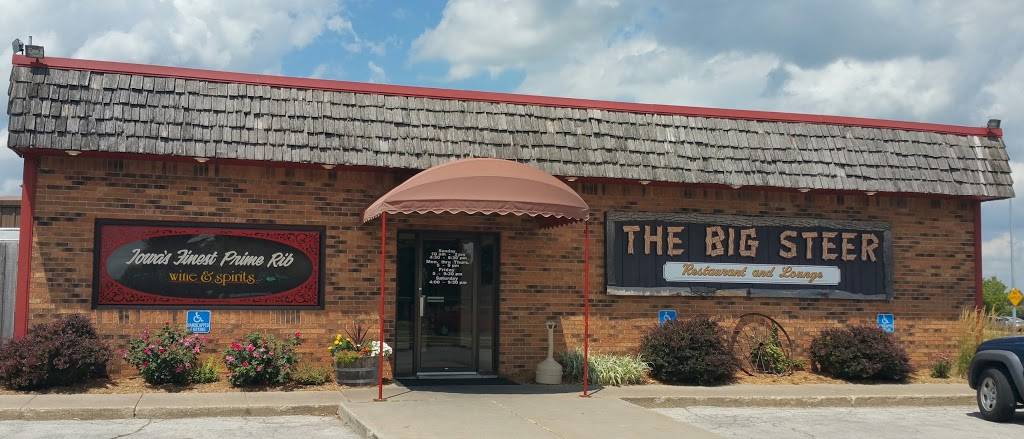 The Big Steer Restaurant and Lounge | restaurant | 1715 Adventureland Dr, Altoona, IA 50009, USA | 5159676933 OR +1 515-967-6933