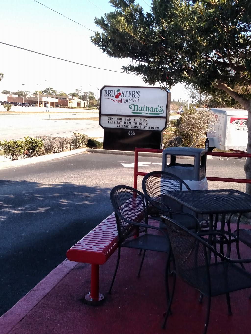 Brusters Real Ice Cream | restaurant | 855 Cheney Hwy, Titusville, FL 32780, USA | 3213850400 OR +1 321-385-0400