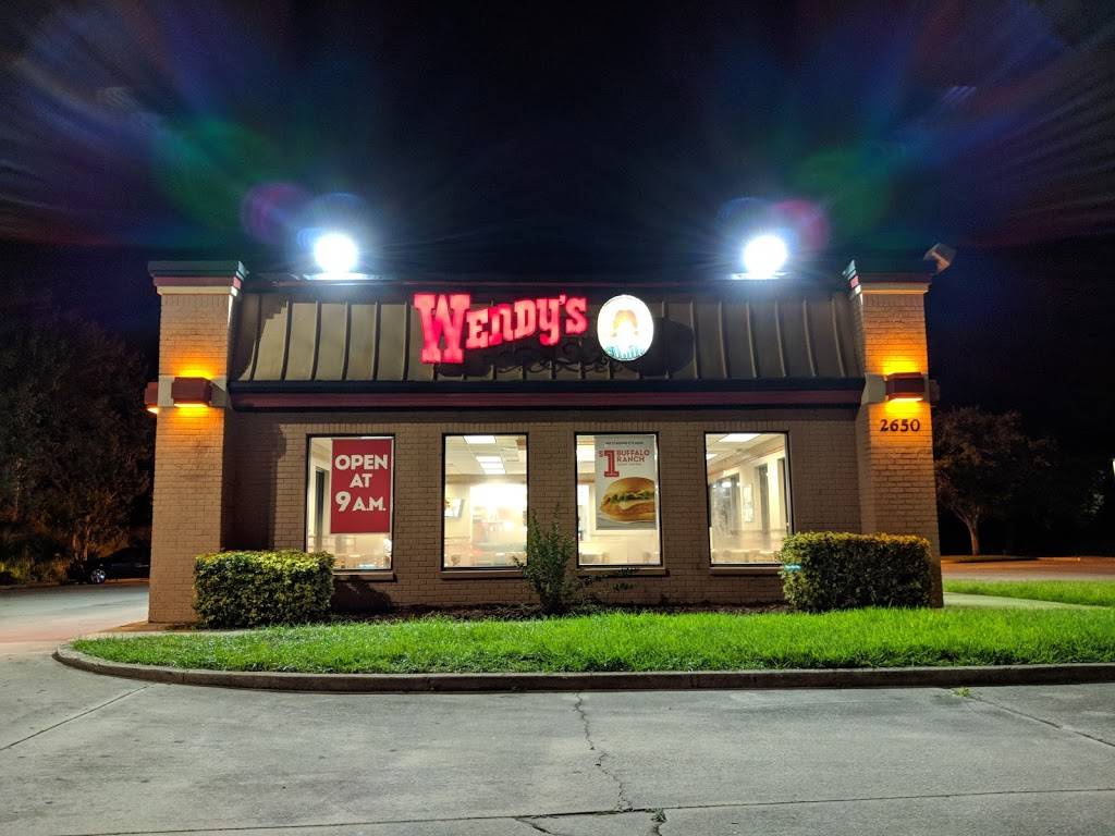 Wendys | restaurant | 2650 W New Haven Ave, Melbourne, FL 32904, USA | 3217273237 OR +1 321-727-3237
