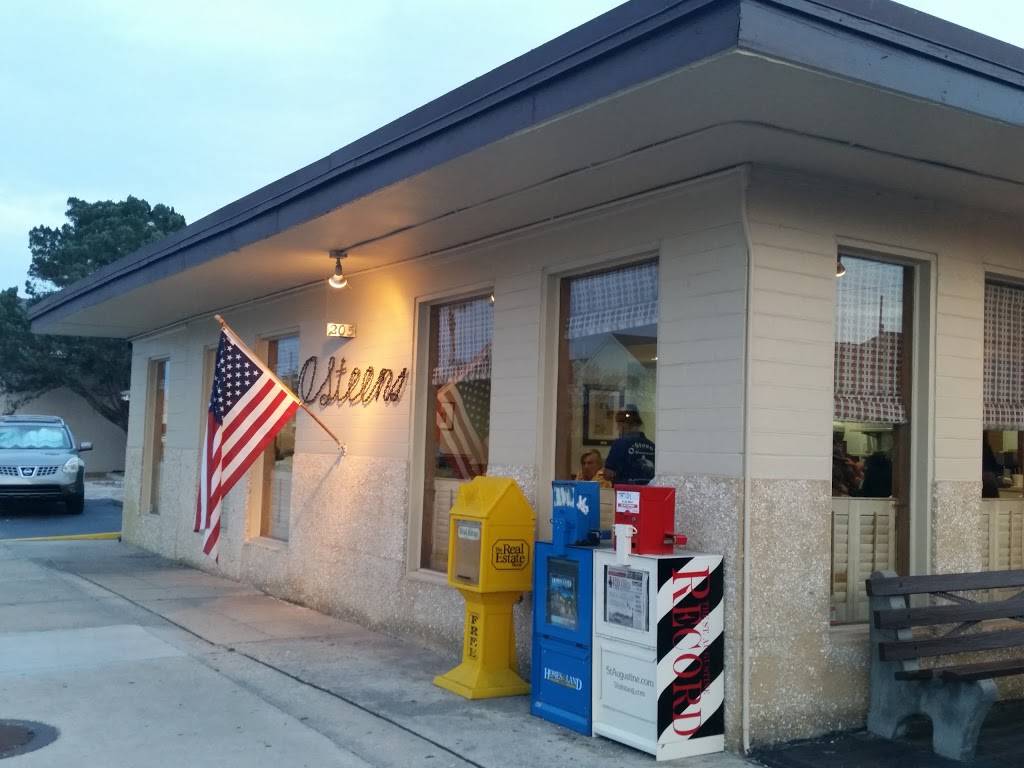 OSteens Restaurant | restaurant | 205 Anastasia Blvd, St. Augustine, FL 32080, USA | 9048296974 OR +1 904-829-6974