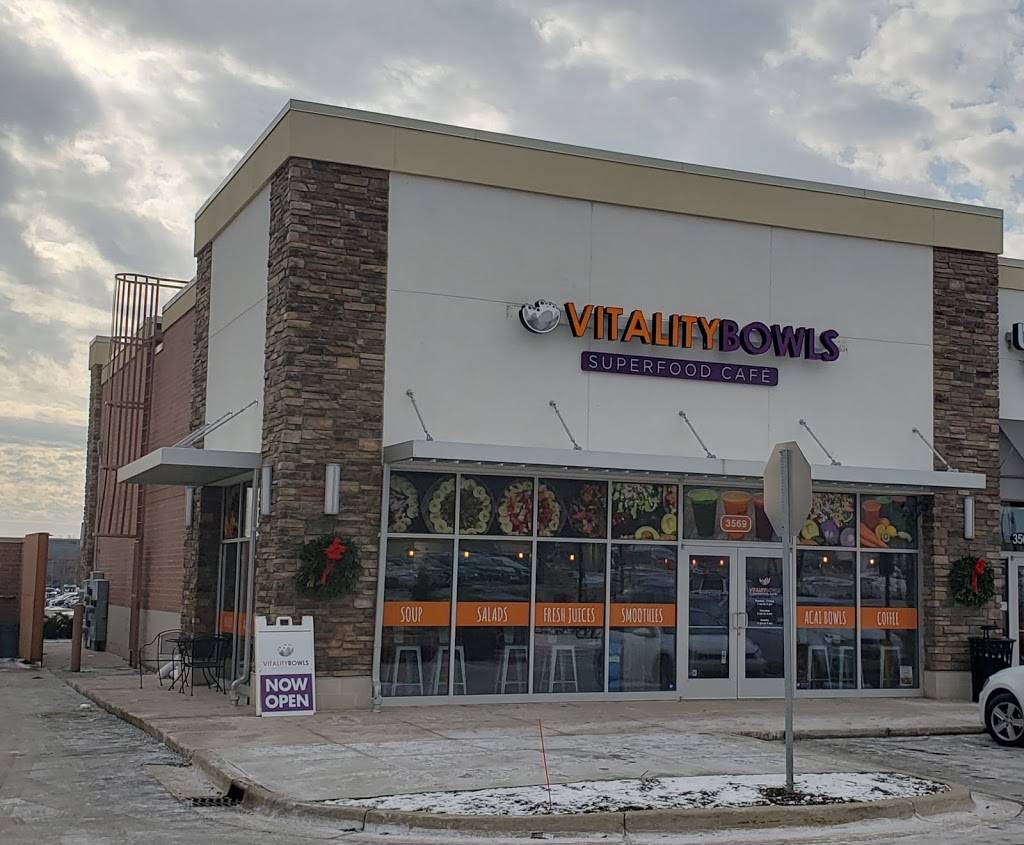 Vitality Bowls Grand Rapids | restaurant | 3569 28th St SE, Grand Rapids, MI 49512, USA | 6165884100 OR +1 616-588-4100