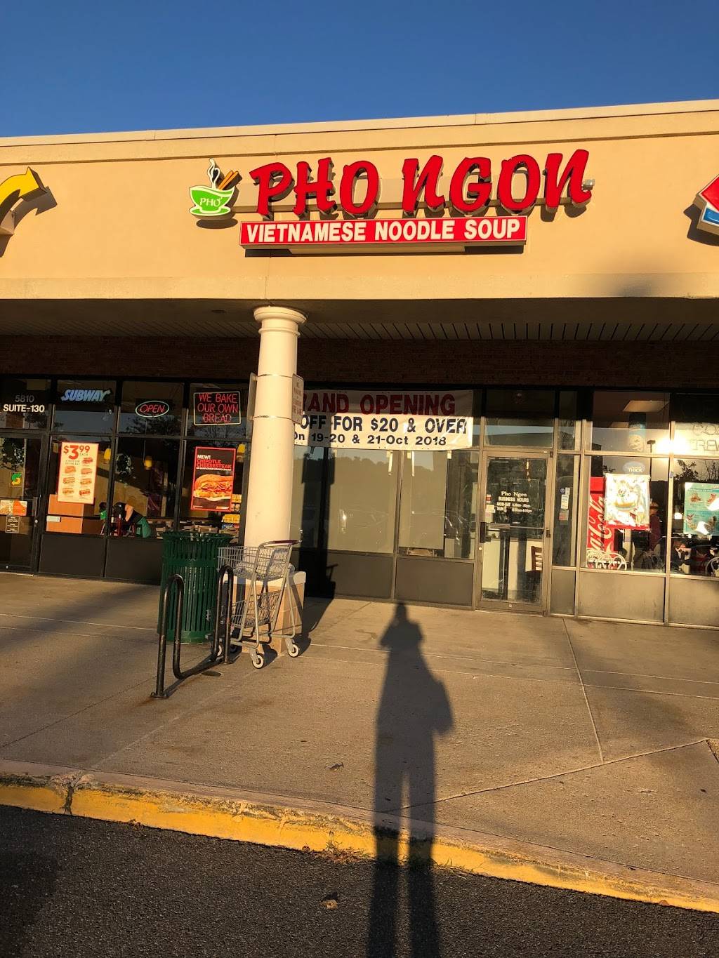 Pho Ngon | restaurant | 5810 Kingstowne Center, Alexandria, VA 22315, USA | 5712579205 OR +1 571-257-9205