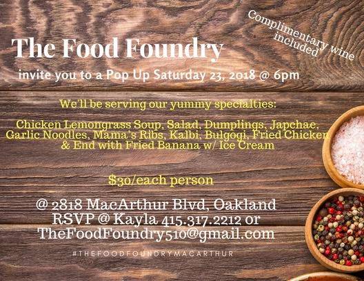 The Food Foundry | restaurant | 2818 MacArthur Blvd, Oakland, CA 94602, USA | 5108681188 OR +1 510-868-1188