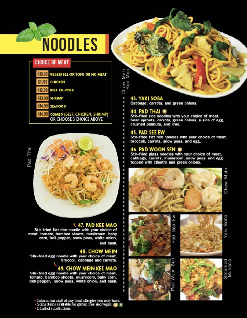 Thai Bowl Cuisine | restaurant | 2210 Three Lakes Pkwy, Tyler, TX 75703, USA | 9036305670 OR +1 903-630-5670