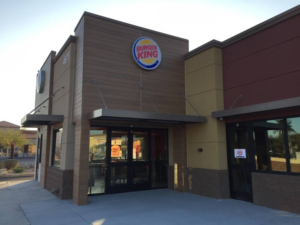 Burger King | restaurant | 4979 W Ray Rd, Chandler, AZ 85226, USA | 4807059638 OR +1 480-705-9638