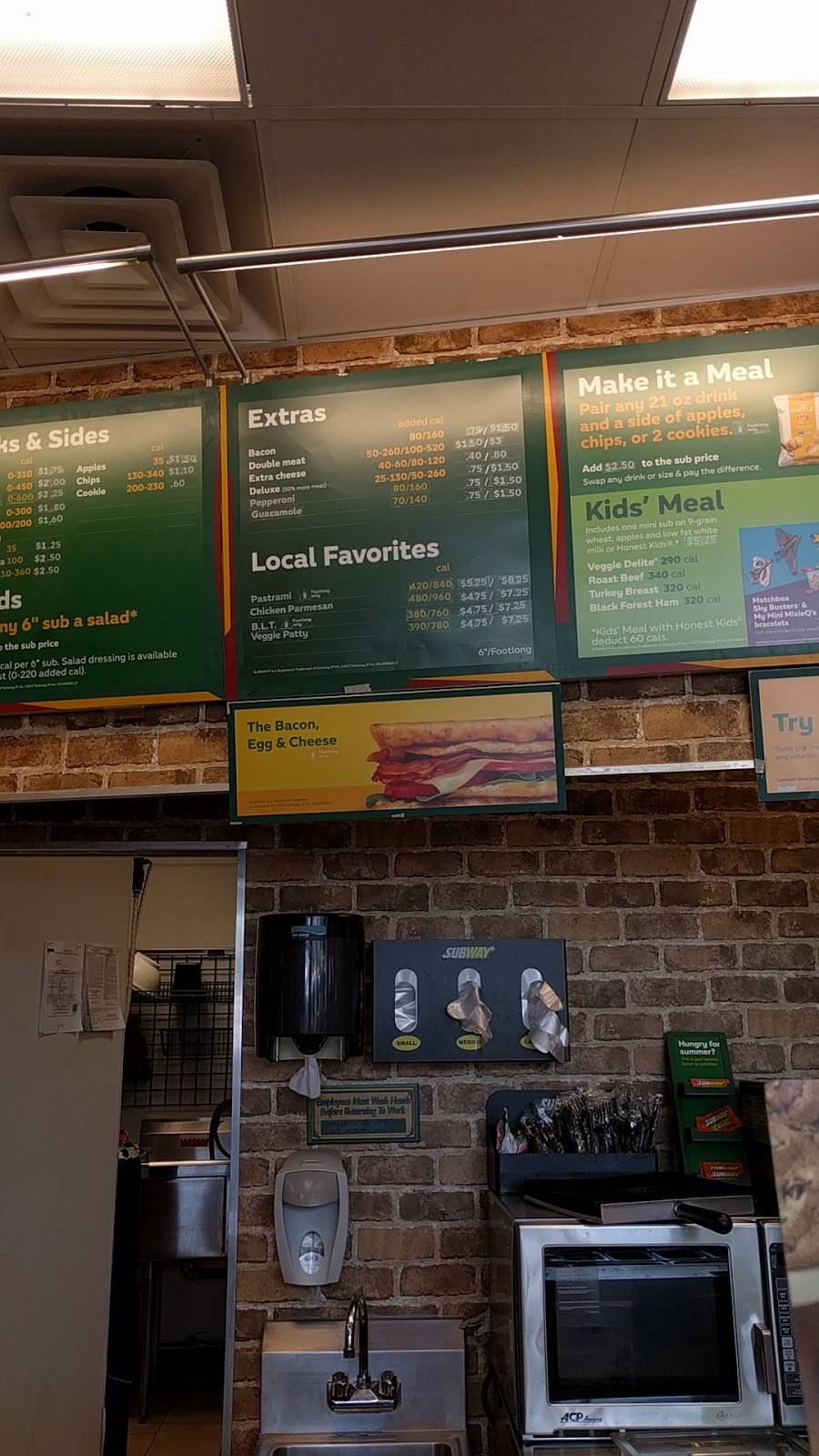 Subway Restaurants | restaurant | 1490 Boston Rd, Bronx, NY 10460, USA | 7185898456 OR +1 718-589-8456