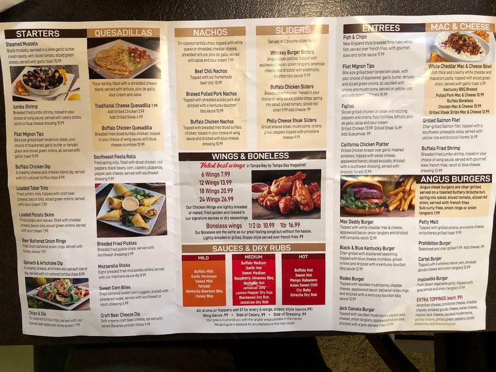 Whiskey Wings Temple Terrace | restaurant | 11401 N 56th St, Temple Terrace, FL 33617, USA | 8134058833 OR +1 813-405-8833