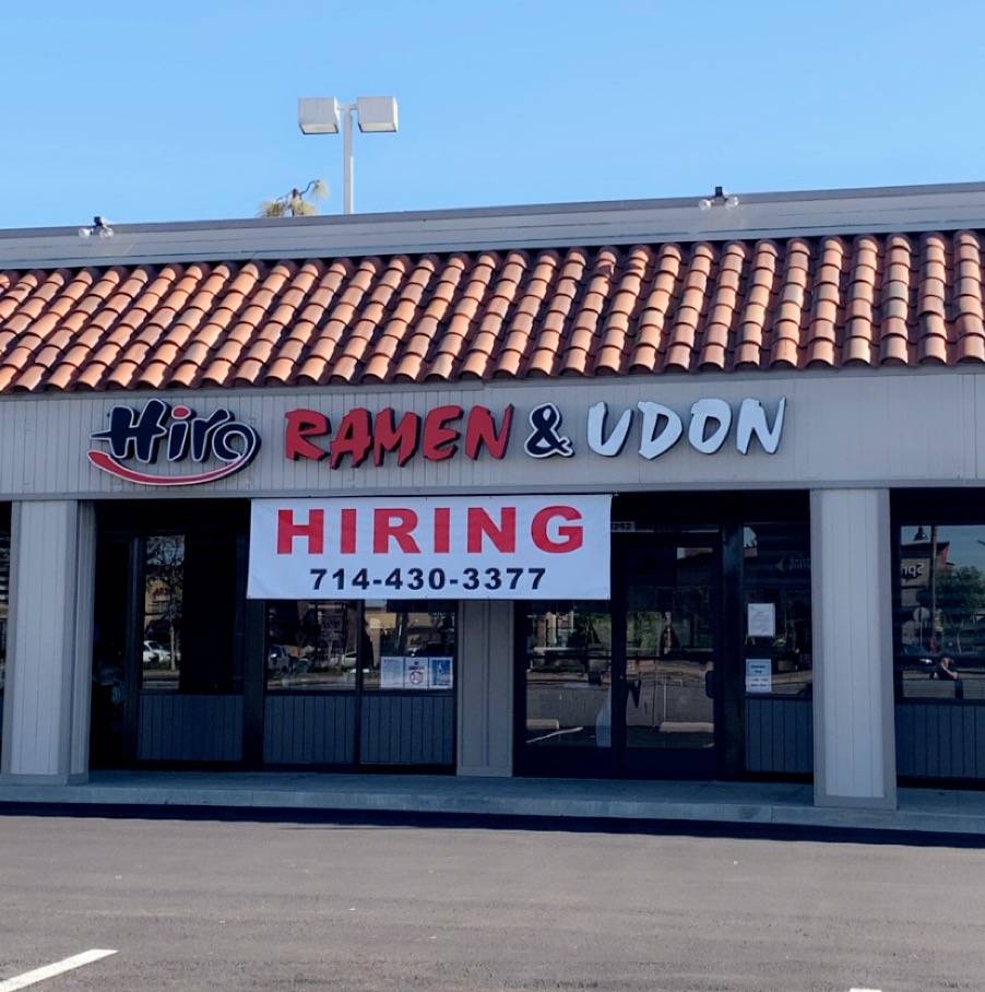 HIRO Ramen & Udon | restaurant | 5252 Beach Blvd, Buena Park, CA 90621, USA | 7144303377 OR +1 714-430-3377