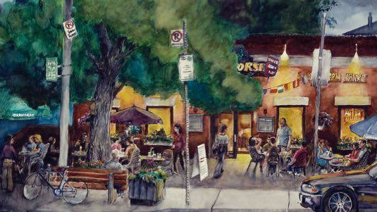 A Dark Horse | restaurant | 2401 Bloor St W, Toronto, ON M6S 1P7, Canada | 4167694696 OR +1 416-769-4696