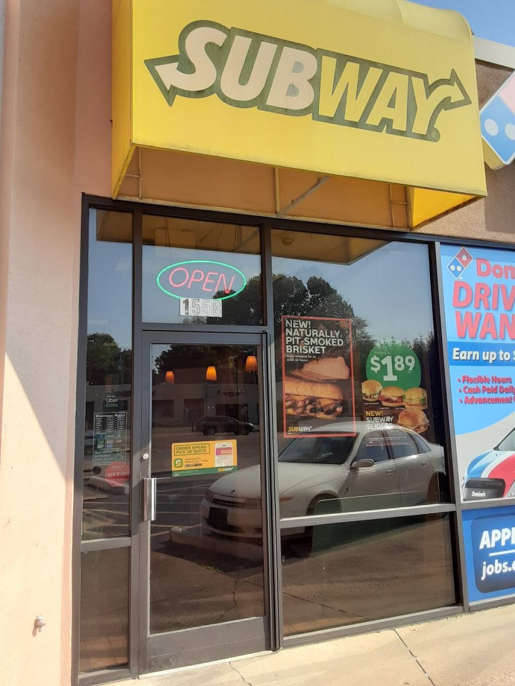 Subway | meal takeaway | 1558 Union Ave, Memphis, TN 38104, USA | 9012746667 OR +1 901-274-6667