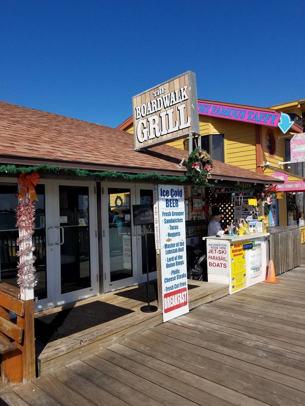 The Boardwalk Grill | restaurant | 204 johns pass boardwalk, Madeira Beach, FL 33708, USA | 7273918947 OR +1 727-391-8947