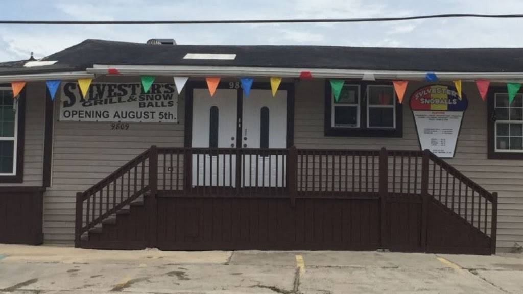 Sylvesters grill and snoballs | restaurant | 9809 Old Gentilly Rd, New Orleans, LA 70127, USA | 5043021665 OR +1 504-302-1665