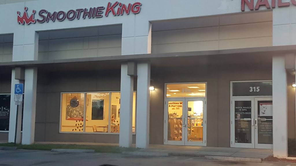 Smoothie King | meal delivery | 6555 Nova Dr #314, Davie, FL 33317, USA | 9542368020 OR +1 954-236-8020