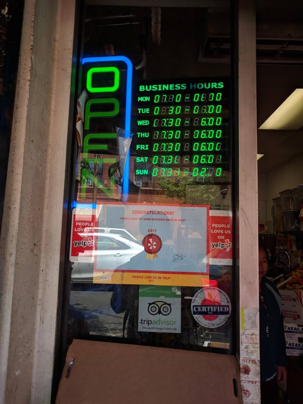 My Dung Sandwich Shop | restaurant | 314 Ord St, Los Angeles, CA 90012, USA | 2136177094 OR +1 213-617-7094