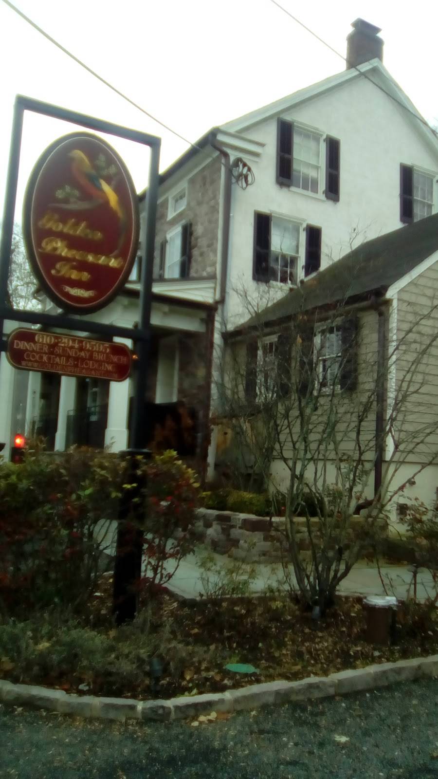 Golden Pheasant Inn | restaurant | 763 River Rd, Erwinna, PA 18920, USA | 6102949595 OR +1 610-294-9595