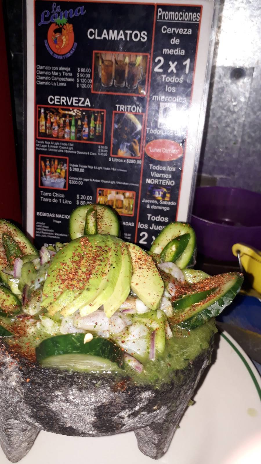 Clamatos la loma | restaurant | Cuauhtémoc Sur 7550, La Gloria, 22645 La Joya, B.C., Mexico | 016642001556 OR +52 664 200 1556