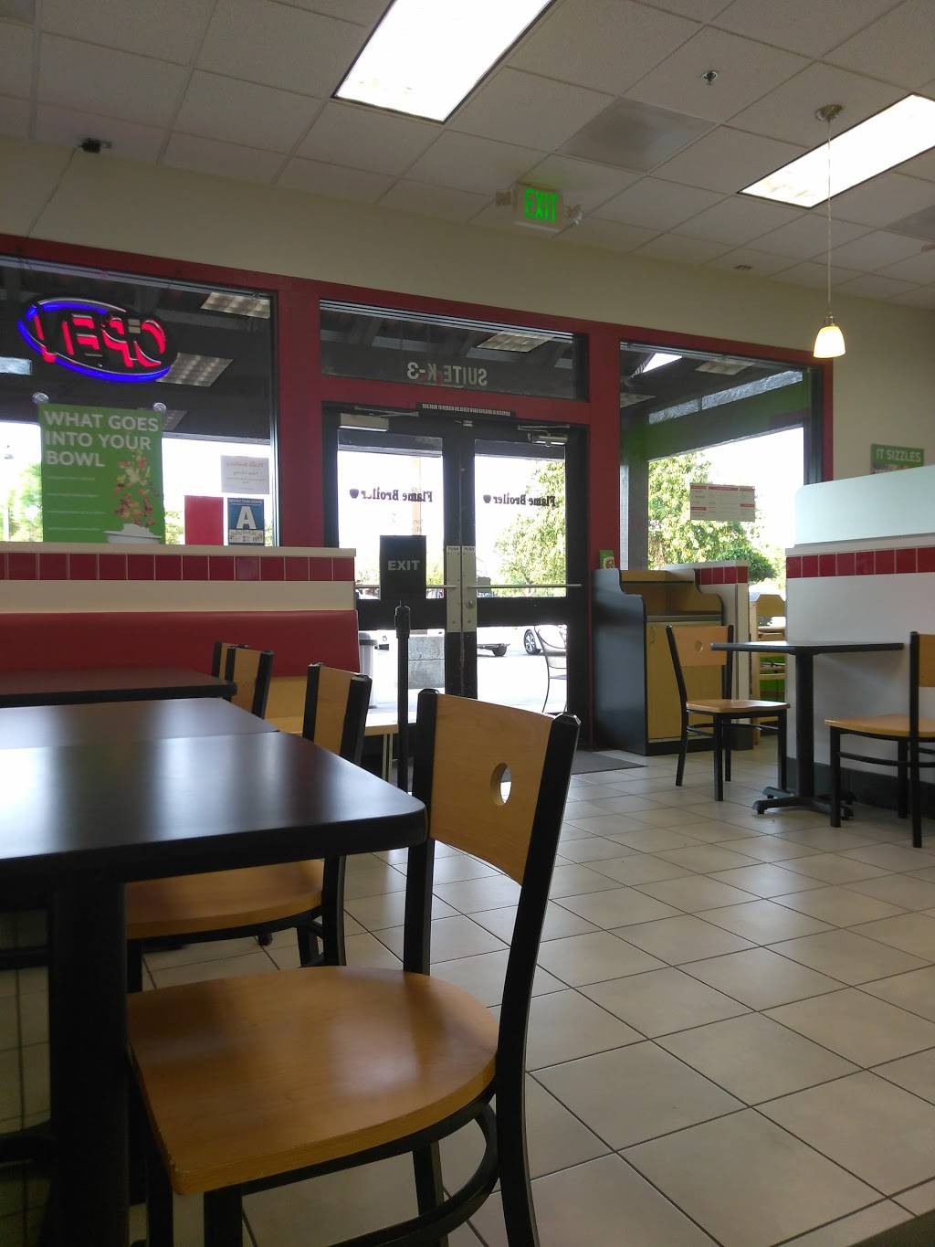 The Flame Broiler | restaurant | 8200 Stockdale Hwy suite k-3, Bakersfield, CA 93311, USA | 6618311010 OR +1 661-831-1010