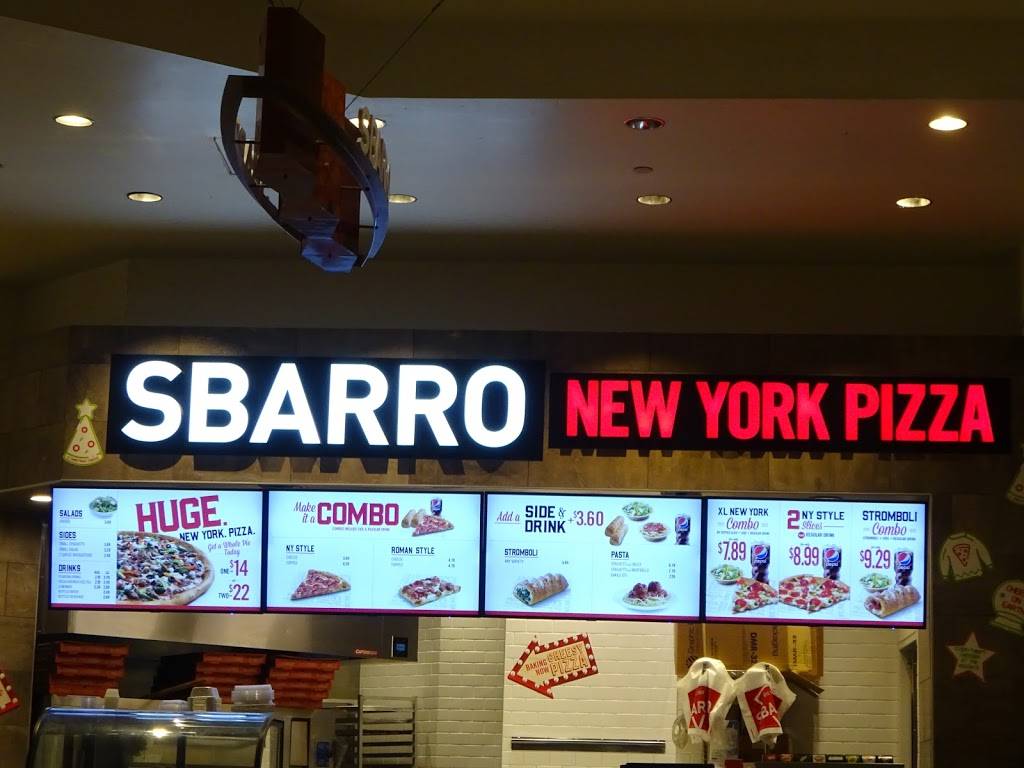 Sbarro | meal takeaway | 5655 Meadowood Mall Cir, Reno, NV 89502, USA | 7752857544 OR +1 775-285-7544