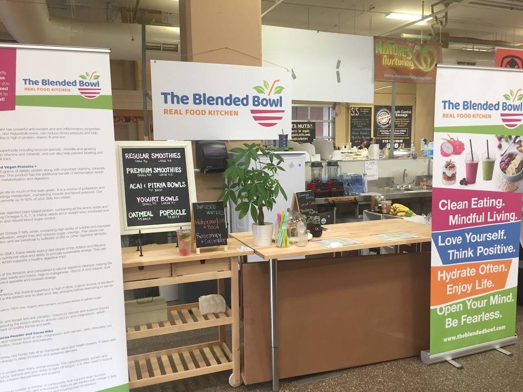 The Blended Bowl | restaurant | 300 King St E, Kitchener, ON N2G 2L3, Canada | 5192085791 OR +1 519-208-5791