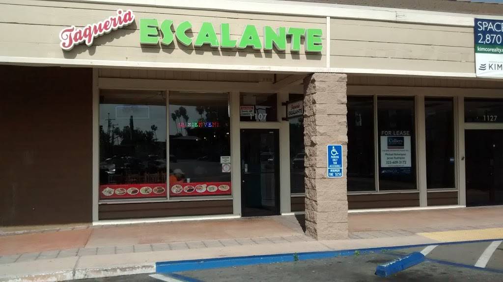Taqueria Escalante | restaurant | 1107 N State College Blvd, Anaheim, CA 92806, USA | 7147801749 OR +1 714-780-1749