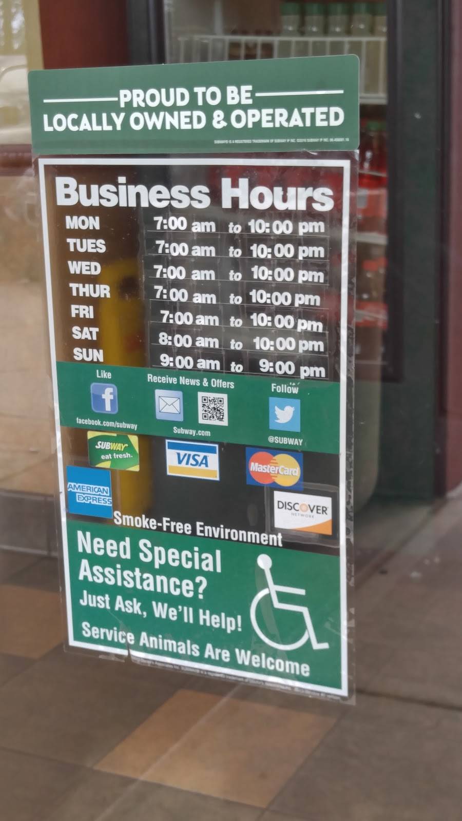 Subway | restaurant | 1380 N Litchfield Rd, Pavilions West Ste K4, Goodyear, AZ 85395, USA | 6235360470 OR +1 623-536-0470