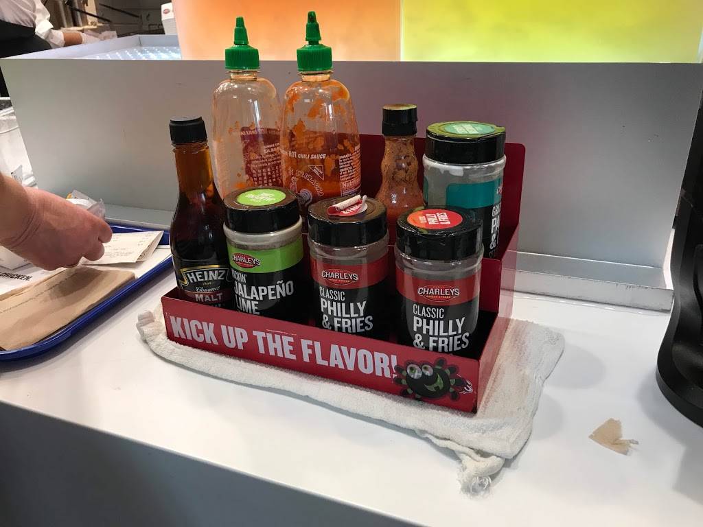 Charleys Philly Steaks | restaurant | 8200 Vineland Ave Ste 1104, Orlando, FL 32821, USA | 4074650106 OR +1 407-465-0106