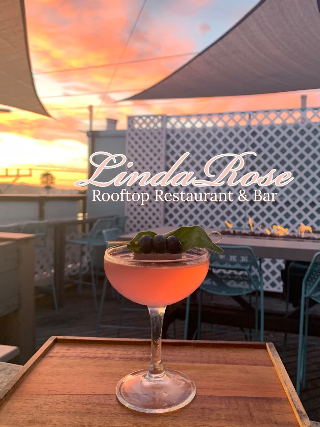 LindaRose Rooftop Bar & Grill at Hotel 1110 | restaurant | 1110 Del Monte Ave, Monterey, CA 93940, USA | 8316550515 OR +1 831-655-0515
